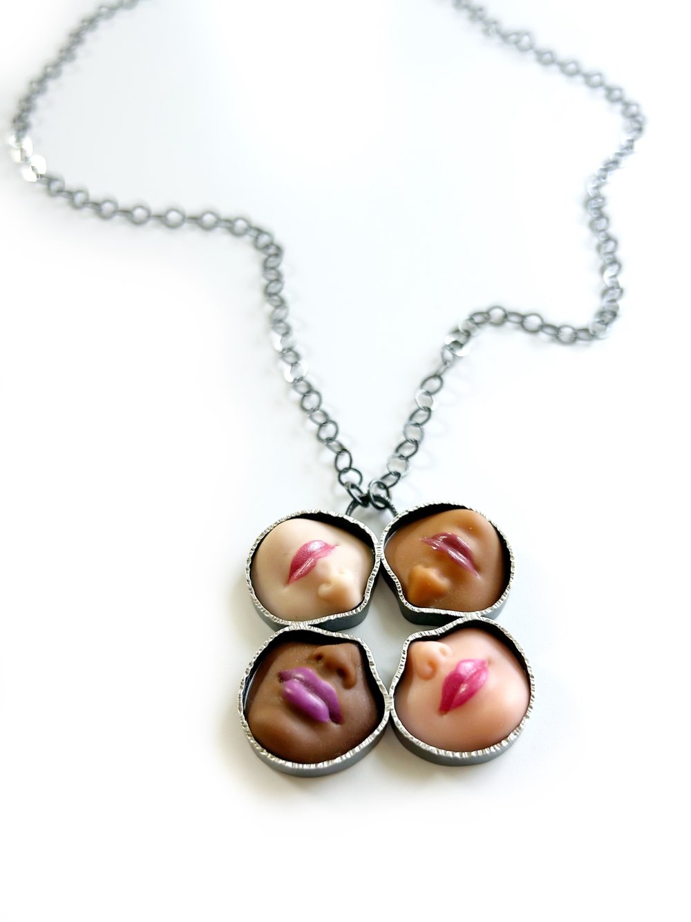 Image of Clover Smile Necklace