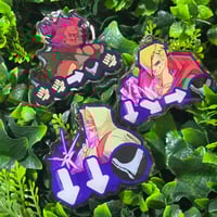 Image 1 of Input Charms - Street Fighter - UPDATED