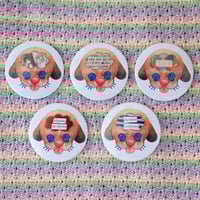 Image 2 of Stupid dog magnet + bottle opener