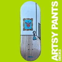 Image 1 of "Artsy Pants" Fingerboard Deck