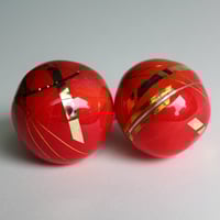 Image 3 of Kyoto Red earrings