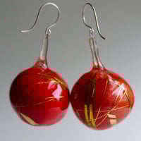 Image 4 of Kyoto Red earrings