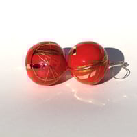 Image 2 of Kyoto Red earrings