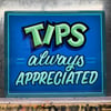 Tipping Sign