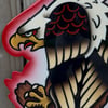 Hardy eagle cutout