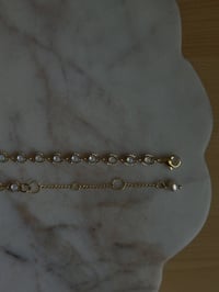 Image 3 of White Opal Waist Chain (Gold or Silver)