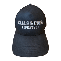 Image 1 of CALLS & PUTS LIFESTYLE CAP - CRYSTAL EDITION*