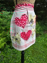 Image 1 of Egg Gathering Half Apron in 100% Cotton