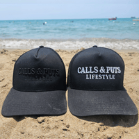 Image 3 of CALLS & PUTS LIFESTYLE CAP - CRYSTAL EDITION*