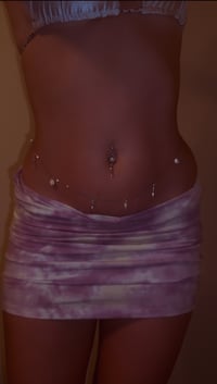 Image 2 of Persephone Dagger Pearl Waist Chain (Silver)