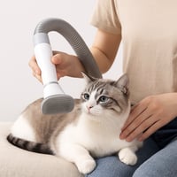 Image 4 of Pet Grooming Kit with Vacuum – 6-in-1 Professional Hair Removal for Dogs & Cats