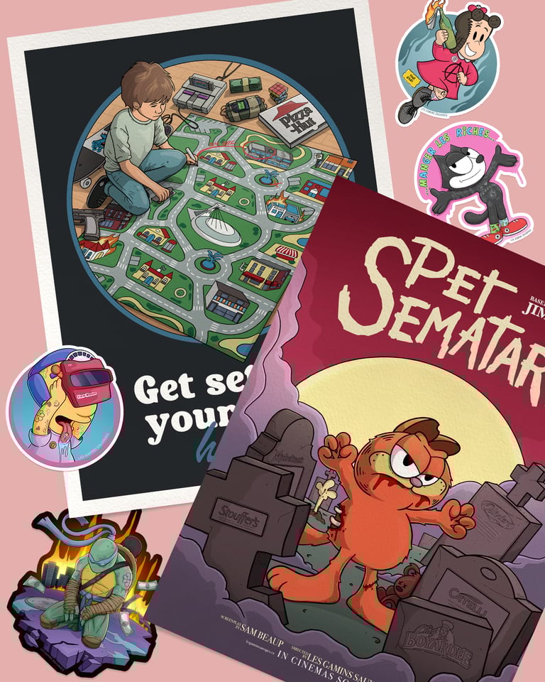 Prints & Stickers