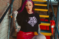Image 2 of CHELSEA ROSE CROP TEE