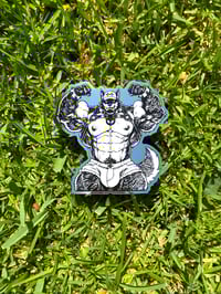 Bicep Flex Royce Mirror Sticker