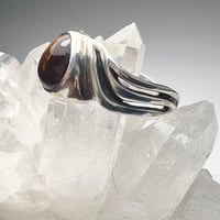 Image 4 of Fire Agate and Sterling Silver Ring
