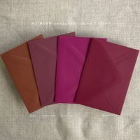 Image 6 of Custom made order for Autumn - 100 thank you cards and 100 envelopes - Group C