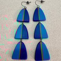 NEW triple drop arc earrings