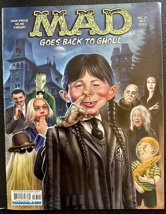 Signed copy of Mad Magazine No. 33 | Wolfinger