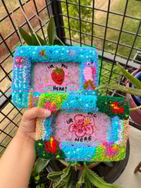 Image 1 of Tufted Picture Frame
