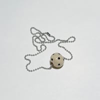 bead on necklace one