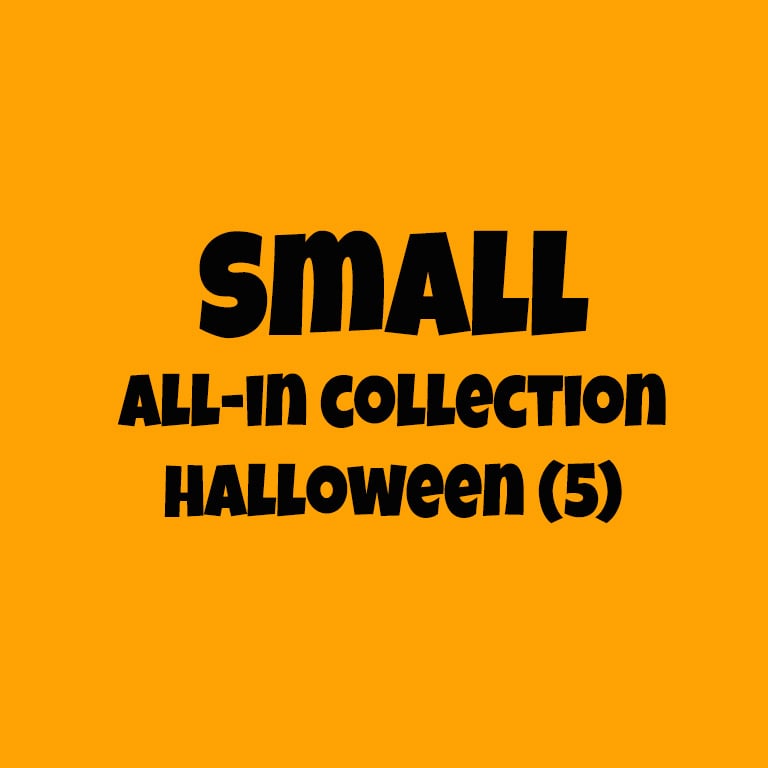 HALLOWEEN SMALL ALL-IN Collection.  (5 of each)