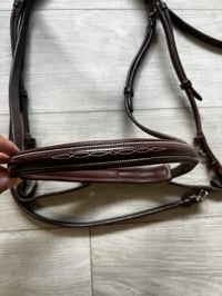 Image 3 of Brown Monocrown Bridle – Fancy Stitch – Full Size