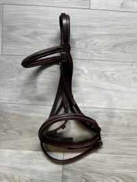 Image 5 of Brown Monocrown Bridle – Fancy Stitch – Full Size