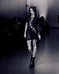 Image 1 of Centipede - Sleek Gothic Dress