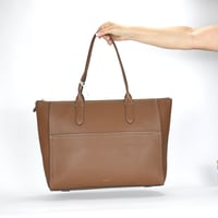 Image 3 of Radley London Oak Street Medium Zip Top Tote Bag - Saddle