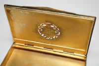 Image 7 of Antique Sterling Silver, Guilloché Enamel Hinged Box