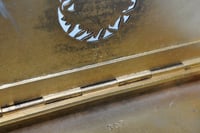 Image 8 of Antique Sterling Silver, Guilloché Enamel Hinged Box