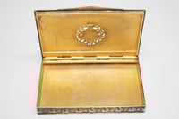 Image 6 of Antique Sterling Silver, Guilloché Enamel Hinged Box