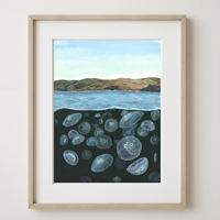 Moon Jellies Print