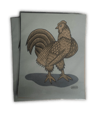 Rooster Print