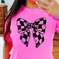 Image 1 of CHECKERED BOW
