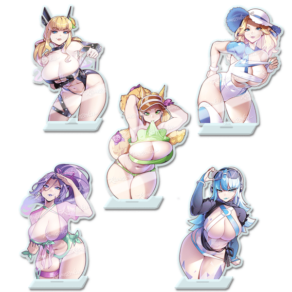 Image of Summer Rival Waifu Standees!