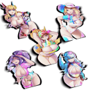 Image 1 of Holo Summer Rival Waifus!