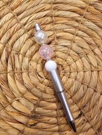 Image 6 of Pink & Black Bougie Beaded Pens 