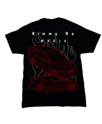 Image 1 of SXE10 Raging Flame Tee (sml/med/lrg/2xl)