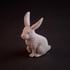 Rabbit resin figure Image 2