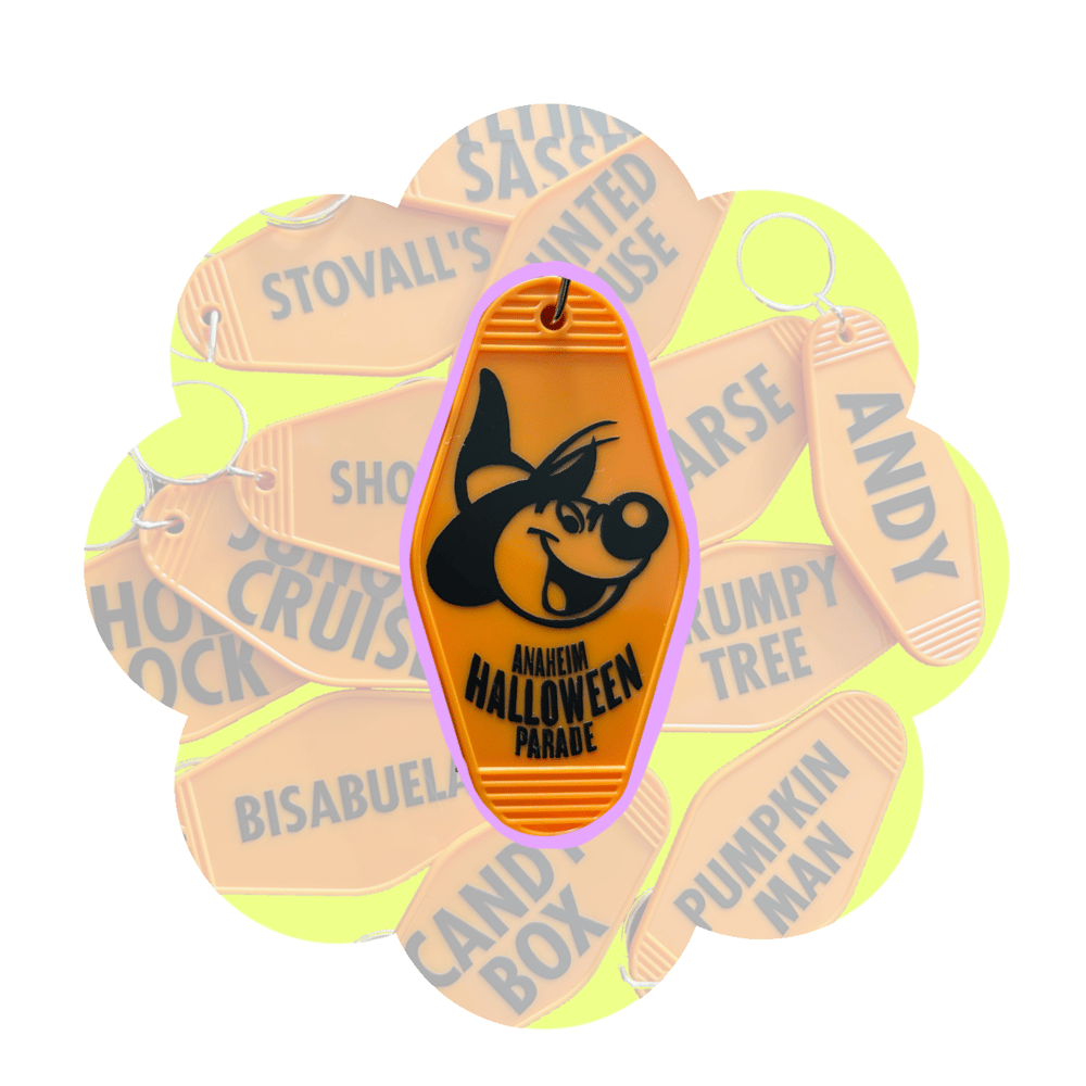 Image of Custom Motel Keychain