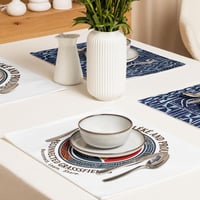 Image 4 of RG Bamileke and Proud Placemat Set of 4