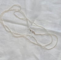 Image 1 of Mermaid Baby Pearl Long Necklace