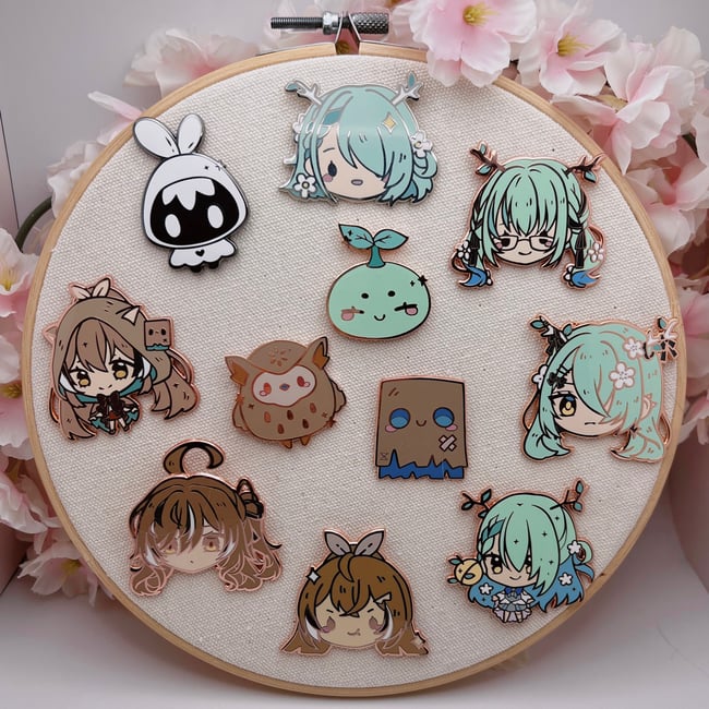 Pins [ Mumei & Fauna ]