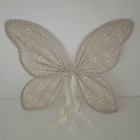Image 3 of Sage Linen wings (Large)