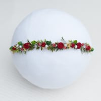 Image 1 of Holly Jolly Bloomette Halo