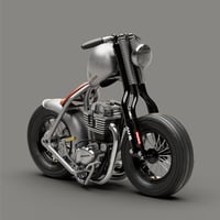Image 3 of Custom Mini 3D Bike Render