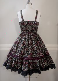 Image 3 of Strawberry Picking JSK - Black Print PREORDER