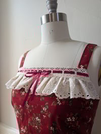 Image 2 of Strawberry Picking JSK - Red Print PREORDER