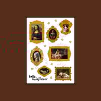 Gallery Wall: Art Sticker Sheet